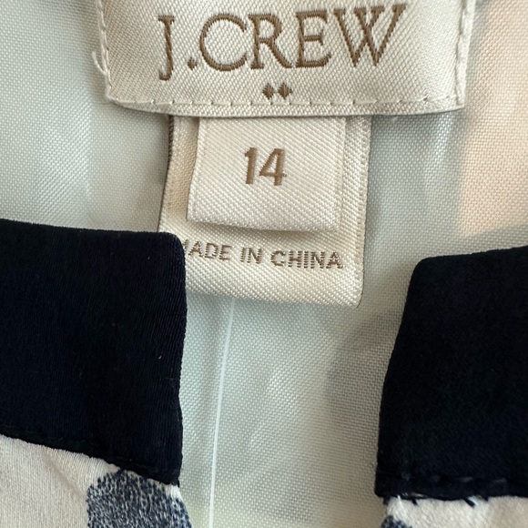 J. Crew Black and White A-Line Dress - Picture 5 of 6